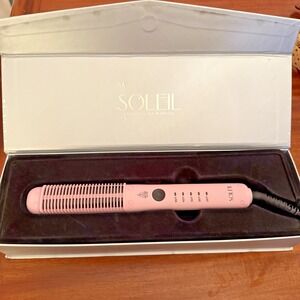 Soleil Pink Hair Straightening Brush